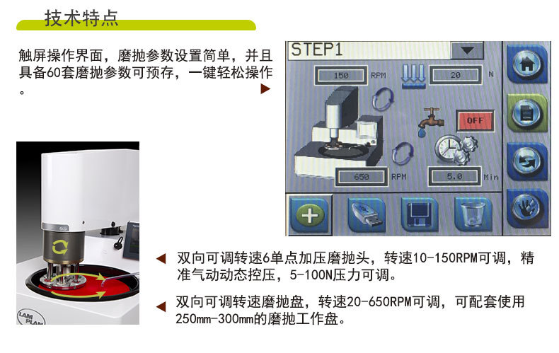 金相动磨抛机MASTERLAM 3.0