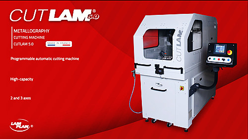 大型金相切割机CUTLAM5.0法国朗普朗LAM PLAN